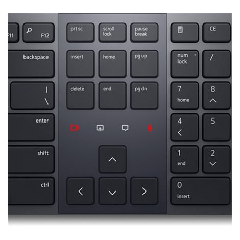 Dell | Premier Collaboration Keyboard | KB900 | Keyboard | Wireless | US International | Graphite - 5
